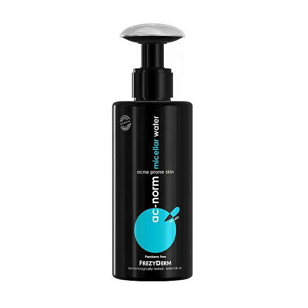 Frezyderm AC Norm Micellar Water Υδατικό Διάλυμα για Δερματική Ευεξία Προσώπου με Ακμή, 200ml