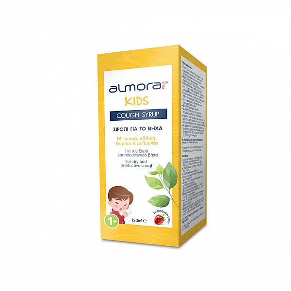 Almora Kids Cough Syrup Παιδικό Σιρόπι για τον Βήχα, 120ml