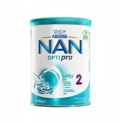 Nestle ΝΑΝ 2 Optipro, Follow Up Formula for Babies after 6 months, 400gr