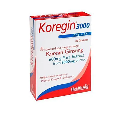HEALTH AID KOREGIN 600MG -BLISTER 30'S