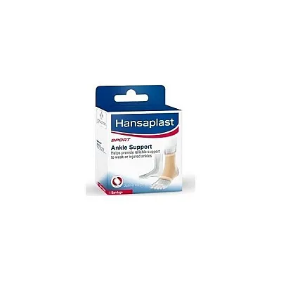 HANSAPLAST SPORT – ANKLE SUPPORT ELASTIC MEDIUM, 1 PIECE