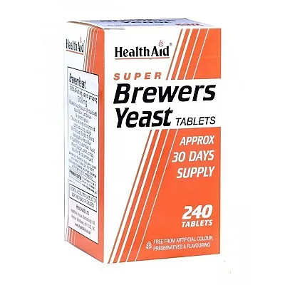 Health Aid Brewers Yeast 240 ταμπλέτες