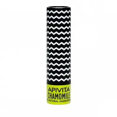 Apivita Lip Care Balm with Chamomile SPF15, 4.4 gr