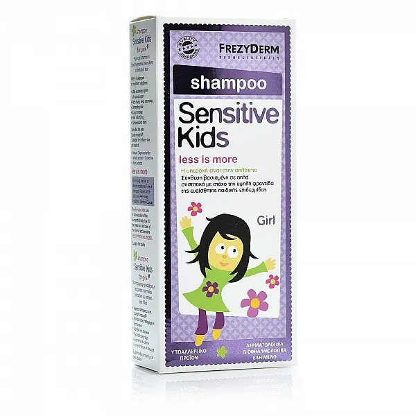 Frezyderm Sensitive Kids Shampoo for Girls 200ml