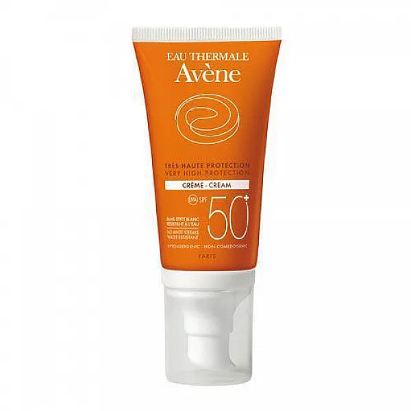 Avene Eau Thermale Solaire Creme SPF50+ Αντηλιακή Κρέμα Προσώπου για Ξηρή & πολύ Ξηρή επιδερμίδα, 50ml