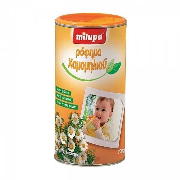 Milupa Ρόφημα Χαμομηλιού, Από 6 Μηνών, 200gr