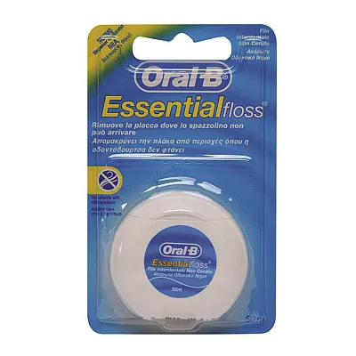 ORAL-B DENTAL FLOSS UNWAXED, 1pcs