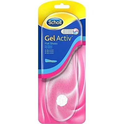  Scholl Gel Activ Open Shoes, Insoles for Open Shoes (No 35-40.5) 1 Pair