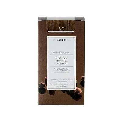 Korres Argan Oil Advanced Colorant 6.0 Ξανθό Σκούρο Φυσικό