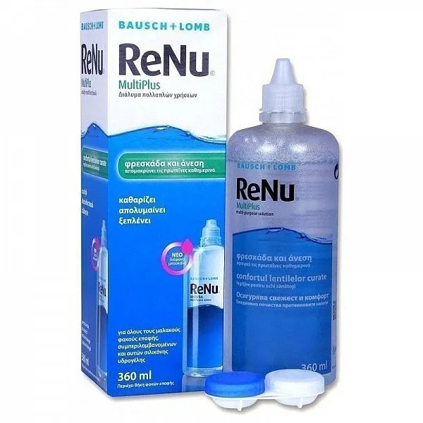 ΥΓΡΟ ΦΑΚΩΝ ΕΠΑΦΗΣ ReNu MultiPlus Solution 360ml