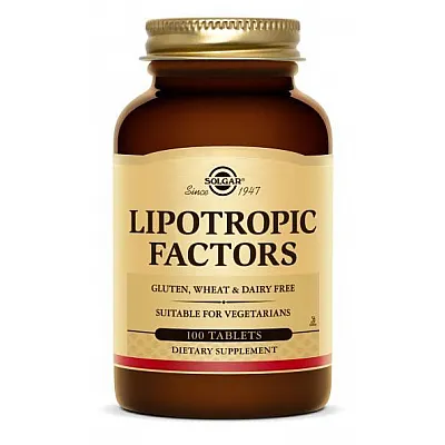 Solgar Lipotropic Factors 100 ταμπλέτες