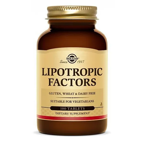 Solgar Lipotropic Factors 100 ταμπλέτες
