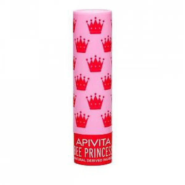 Apivita Lip Care Eco-Bio Bee Princess (4,4gr) - Στικ χειλιών για κορίτσια