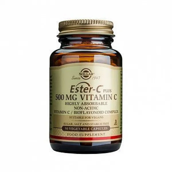 Solgar Ester-C Plus 500mg 50 φυτικές κάψουλες