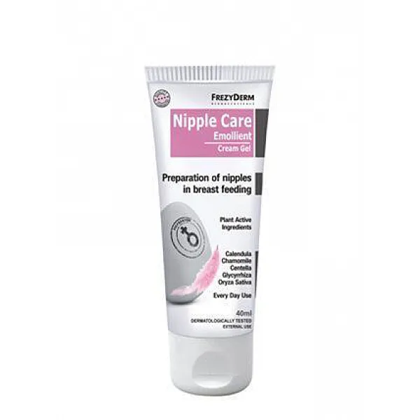 Frezyderm Nipple Care Emollient Cream-Gel κρέμα για περιποίηση & προστασία των θηλών, 40ml