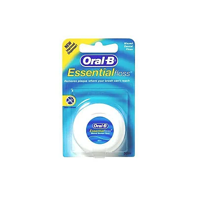 ORAL-B DENTAL FLOSS with wax , 50m