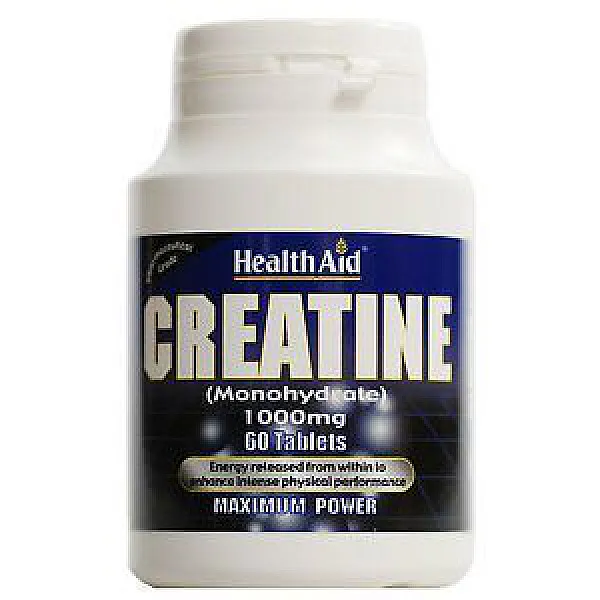 Health Aid Creatine 1000mg 60 ταμπλέτες