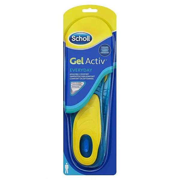 Scholl Gel Activ Everyday Ανδρικοί Ανατομικοί Πάτοι (Νο 40-46.5)