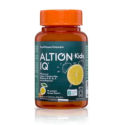 Altion Kids IQ 60 gummies lemon