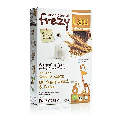 Frezyderm Frezylac Φαρίν Λακτέ µε Δηµητριακά & Γάλα 200gr