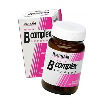 Health Aid VITAMIN B COMPLEX Supreme, 30caps