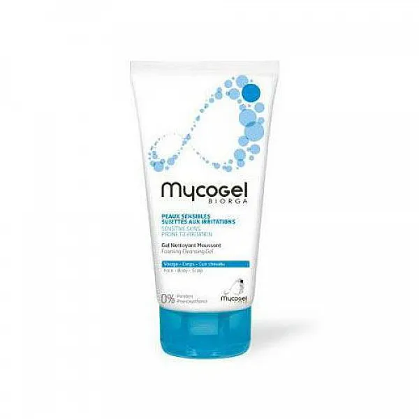 Biorga Mycogel Gel Nettoyant Moussant, 150ml