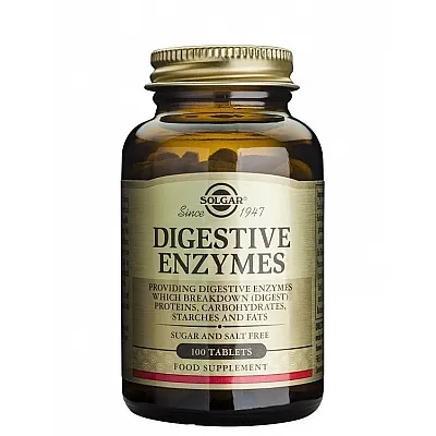 Solgar Digestive Enzymes Πεπτικά Ένζυμα,100tabs