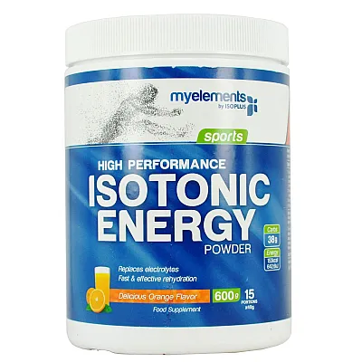 MyElements Sports High Performance Isotonic Drink -With orange Flavour - 600 gr