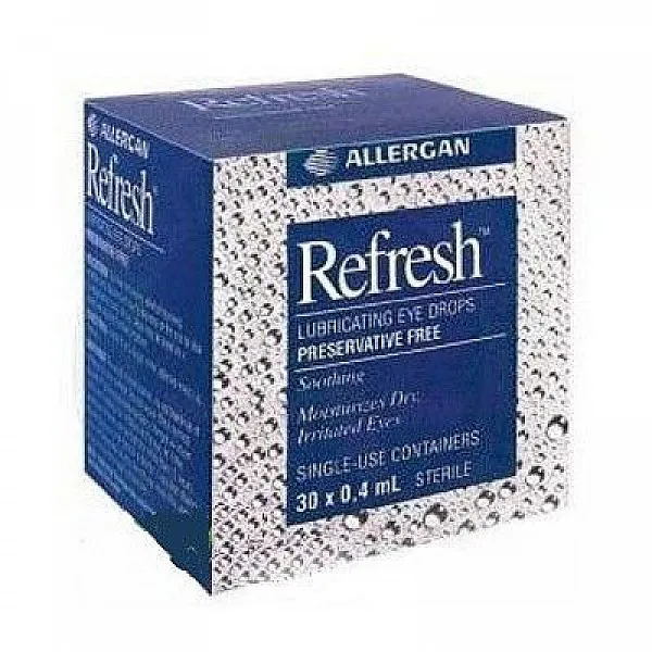 Allergan Refresh Λιπαντικές Οφθαλμικές Σταγόνες 30x0.4ml