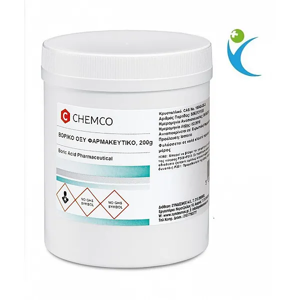 CHEMCO ΒΟΡΙΚΟ ΟΞΥ ΦΑΡΜΑΚΕΥΤΙΚΟ 200g