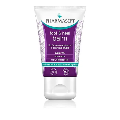 Pharmasept Tol Velvet Foot & Heel Balm Rich cream with 30% urea for dry and chapped skin, 50ml