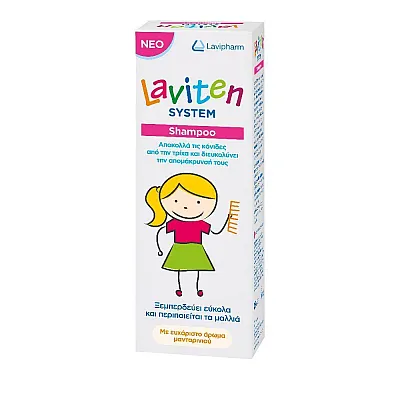Laviten System Anti Lice Shampoo, 125ml