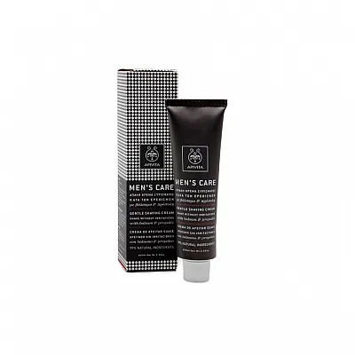 Apivita Men's Care Gentle Shaving Cream with Hypericum & Propolis, 100ml