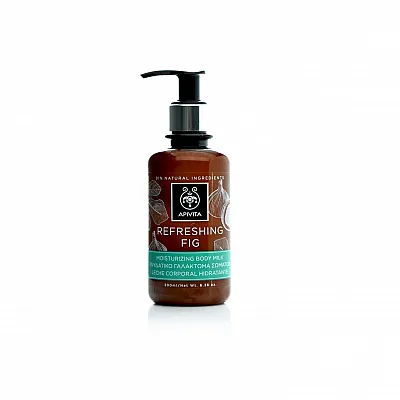 Apivita Refresing Fig Moisturizing Body Milk with Aloe & Fig, 200ml