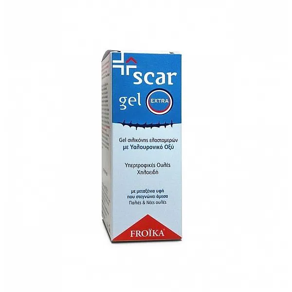 Froika Scar Gel Extra Τζελ Σιλικόνης με Υαλουρονικό Οξύ κατά των Ουλών, 15ml