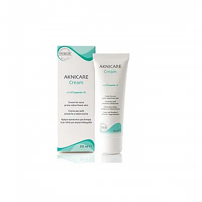 Synchroline Aknicare Cream Λεπτόρρευστη Κρέμα Προσώπου με Σμηγματορρυθμιστική και Ενυδατική Δράση 50ml