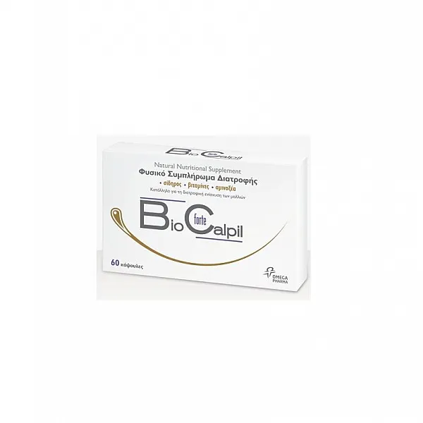 Biocalpil Forte Φυσικό Συμπλήρωμα Διατροφής, 60 caps