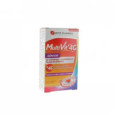 Forte Pharma Multivit 4G Senior 30 Tablets