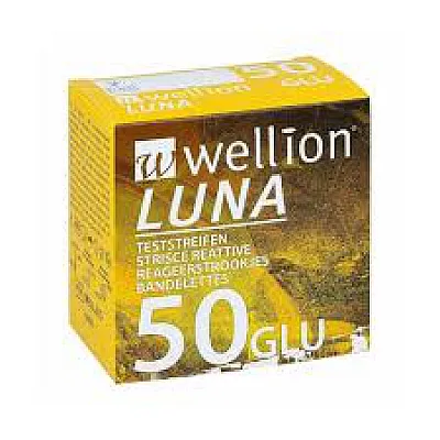 Wellion Luna Ταινίες Μέτρησης Σακχάρου 50 τεμ
