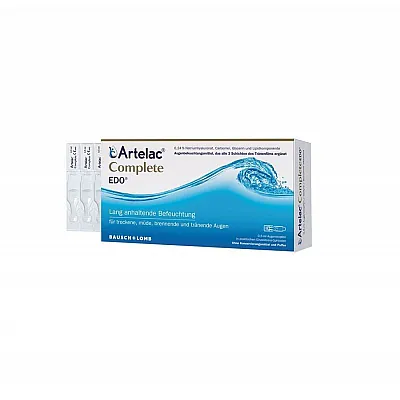 Bausch & Lomb Artelac Complete Lubricant Ophthalmic Drops, 30 x 0.5ml