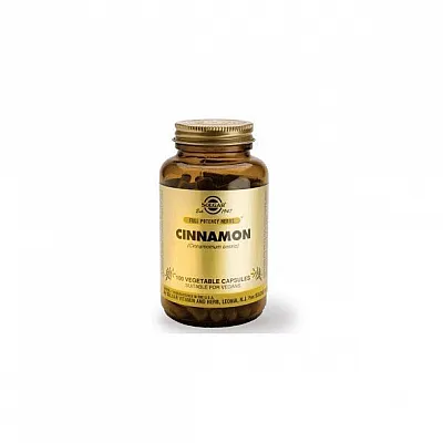 Solgar Cinnamon Κανέλλα,100caps