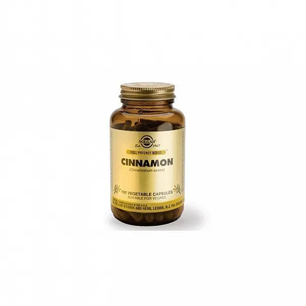 Solgar Cinnamon Κανέλλα,100caps