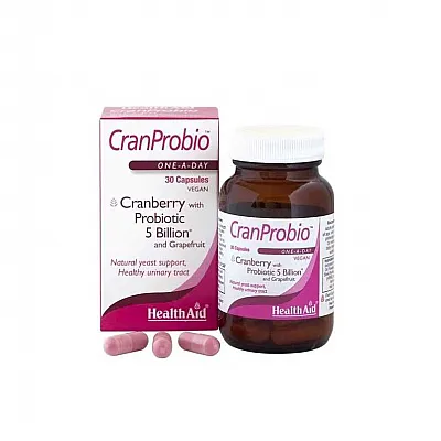 HealthAid CranProbio, 30 caps