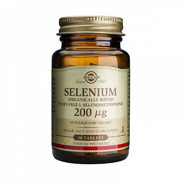 Solgar Selenium 200μg Σελήνιο,50tabs
