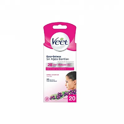 Veet Facial Films for hair removal with cold wax 20pcs