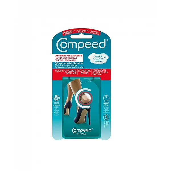 Compeed Blisters High Heels Επιθέματα για Φουσκάλες από Τακούνια, 5 τεμάχια
