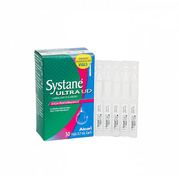 Alcon Systane Ultra UD Λιπαντικές Οφθαλμικές Σταγόνες, 30 x 0.7 ml
