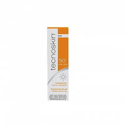 Tecnoskin Sun Protect Facial Cream SPF50+ Αντηλιακή Κρέμα Προσώπου, 50ml