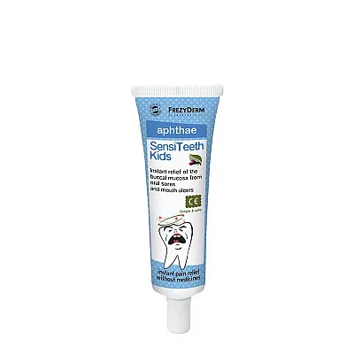 Frezyderm SensiTeeth Kids Aphthae Gel Εξειδικευμένο Gel για Άφθες & Στοματικά Έλκη, 25ml