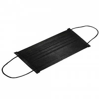Black Surgical Face Mask 1pc